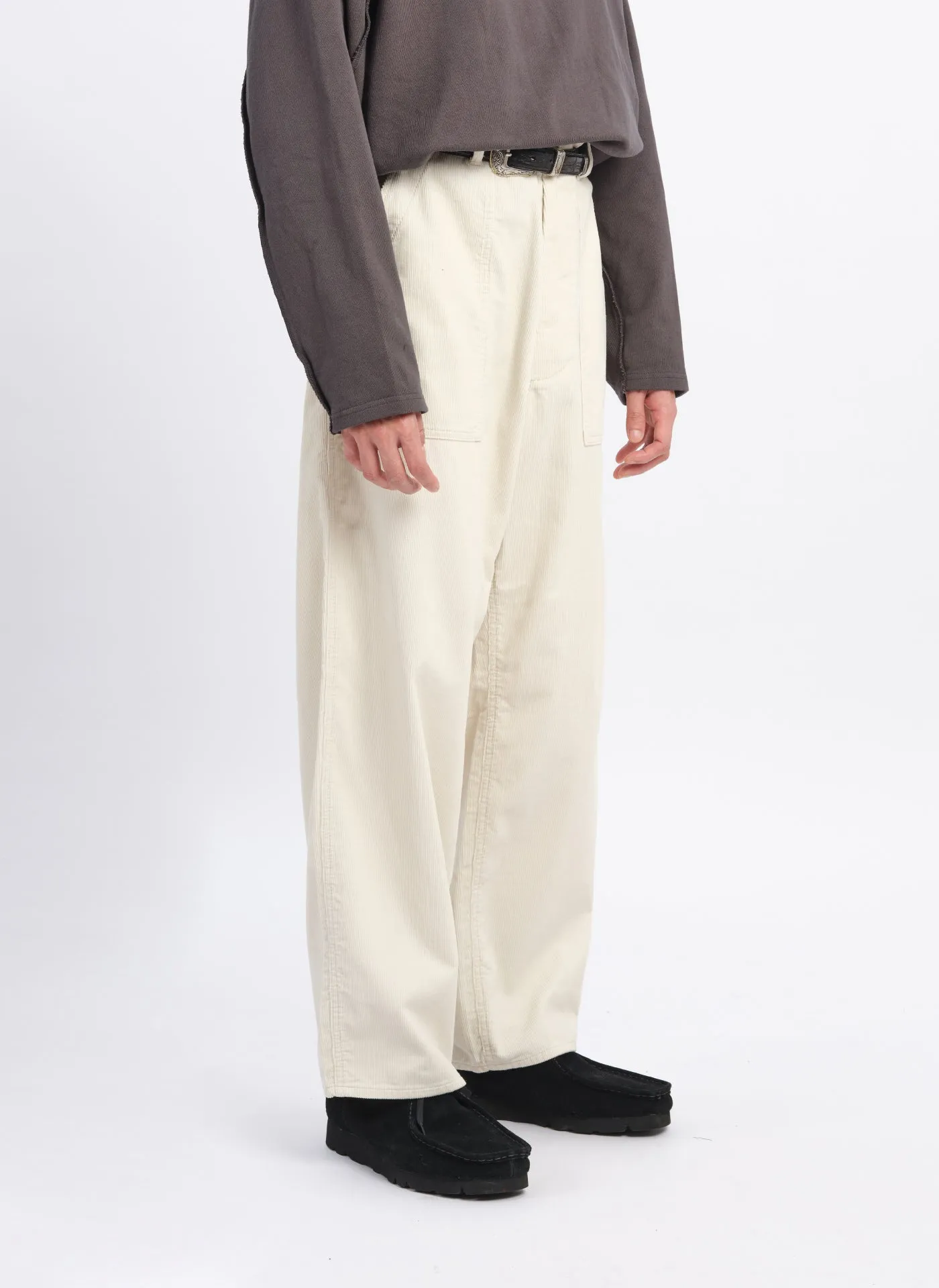 14W Corduroy Wide Tapered Baker Pants