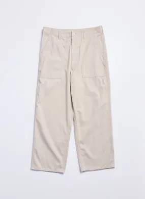 14W Corduroy Wide Tapered Baker Pants