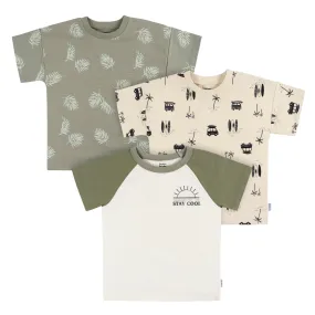 3-Pack Infant and Toddler Boys Stay Cool T-Shirts