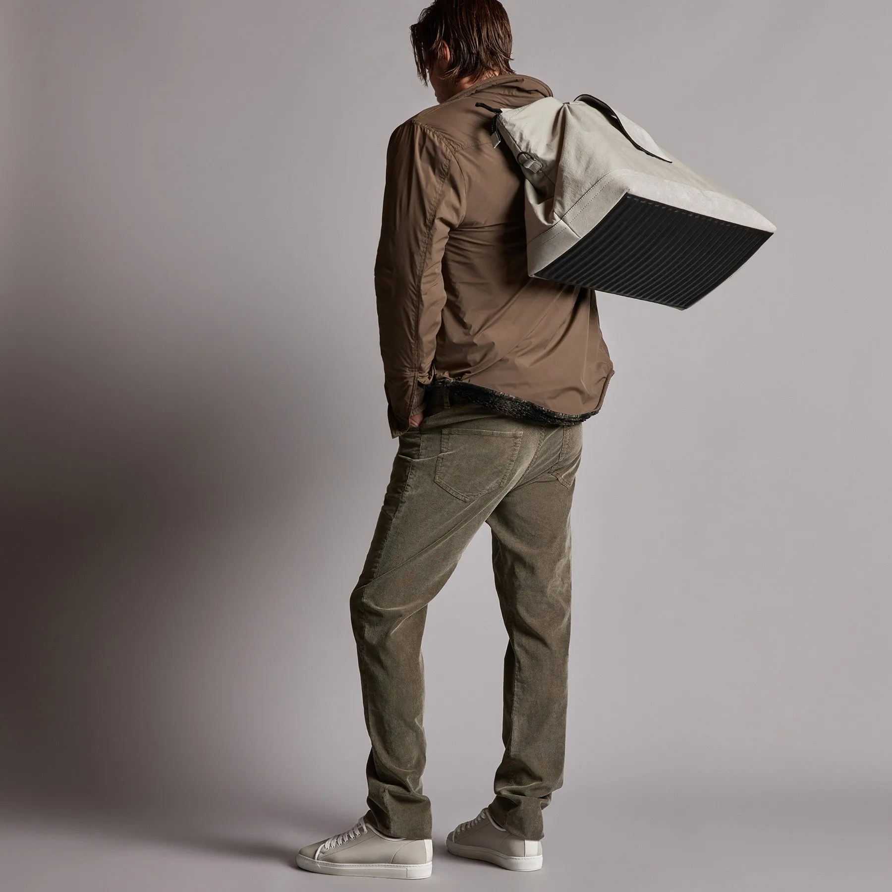 5 Pocket Corduroy Pant - Army Green Pigment