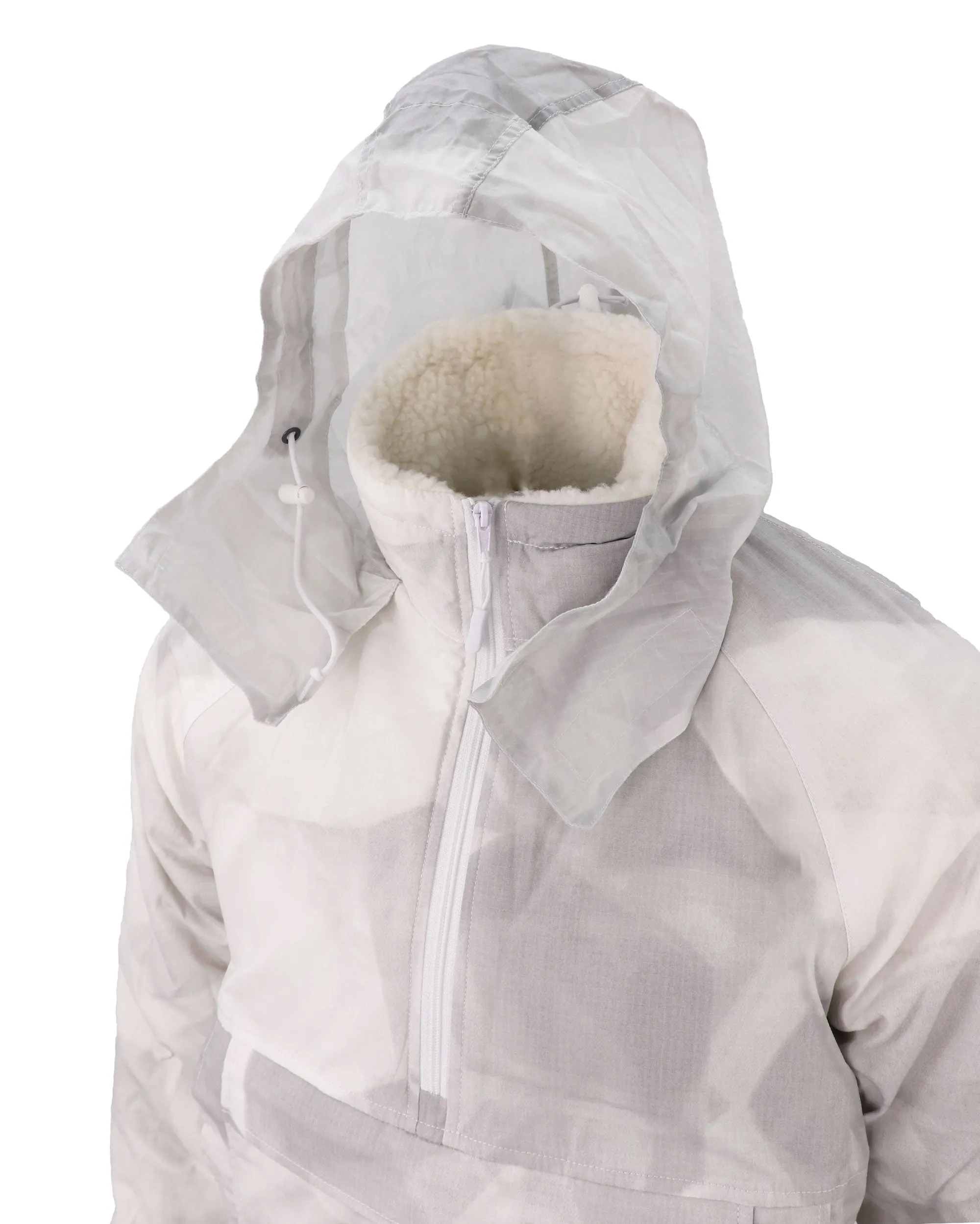 A220 Mammoth Shirt W/ Hood - Comb Blizzard