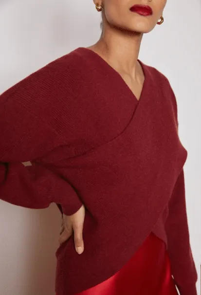 Anita Sweater - Ruby