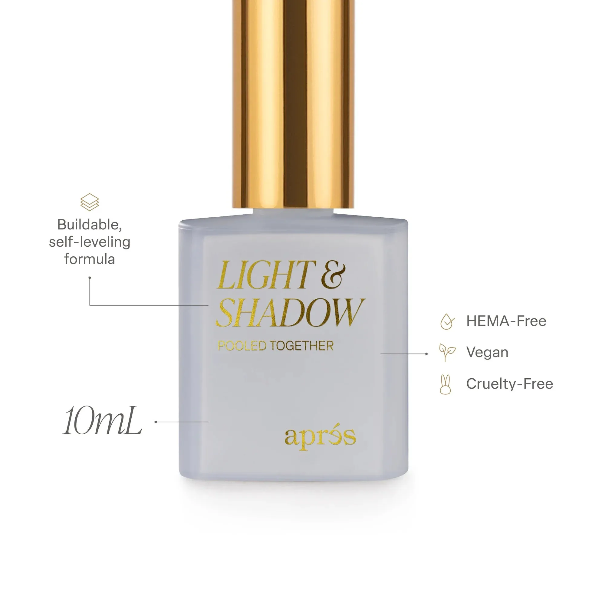 Apres Light & Shadow Sheer Gel Couleur - 407 Flushed