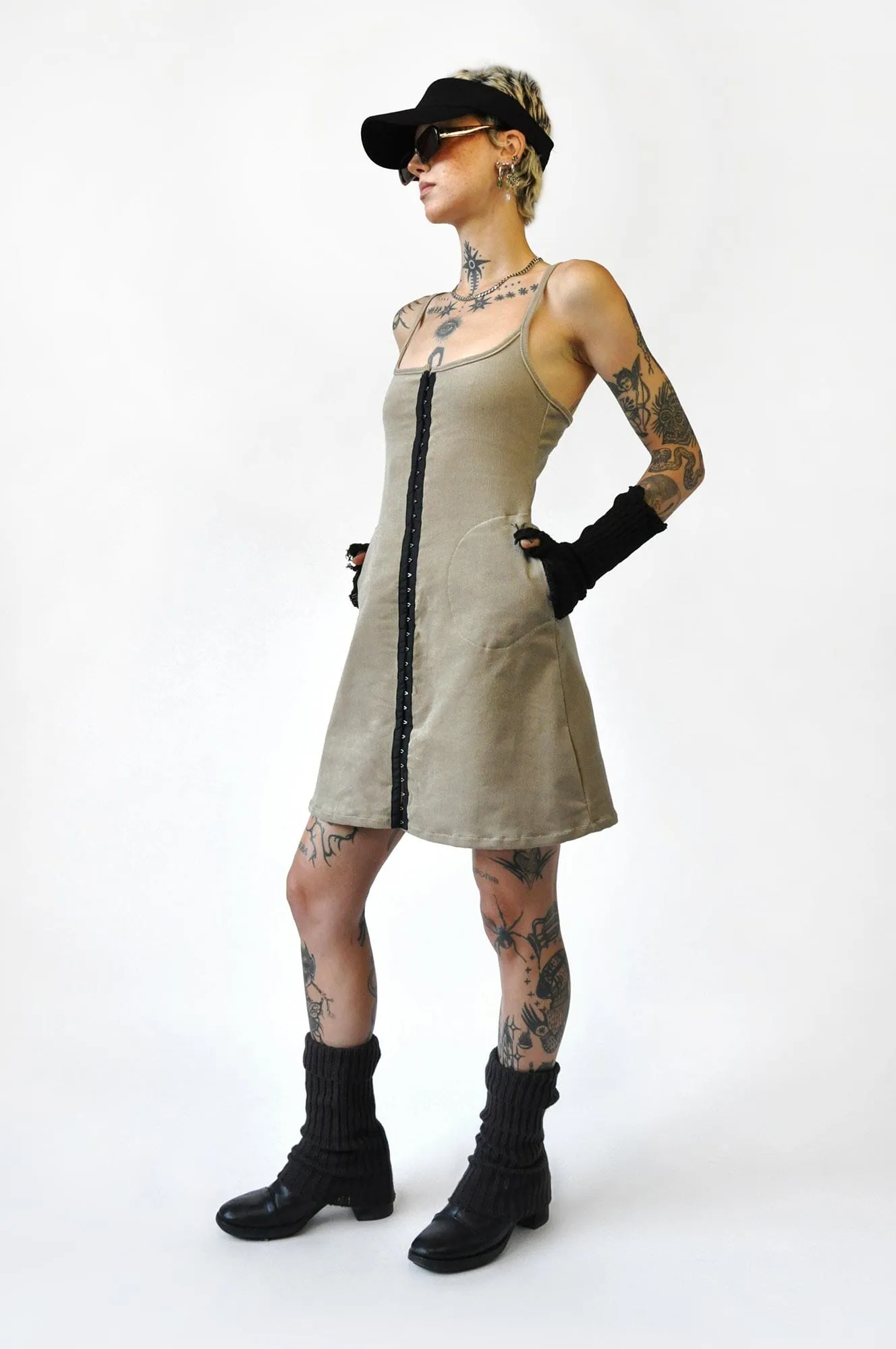 Athena Dress - Limited Edition Corduroy [Last Large, XL]