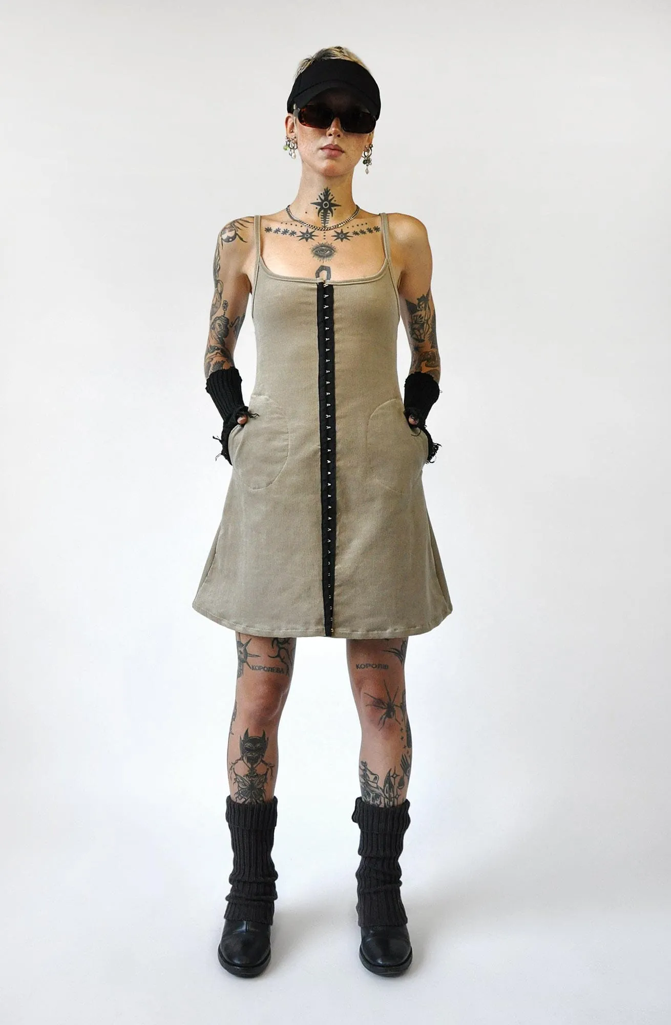 Athena Dress - Limited Edition Corduroy [Last Large, XL]