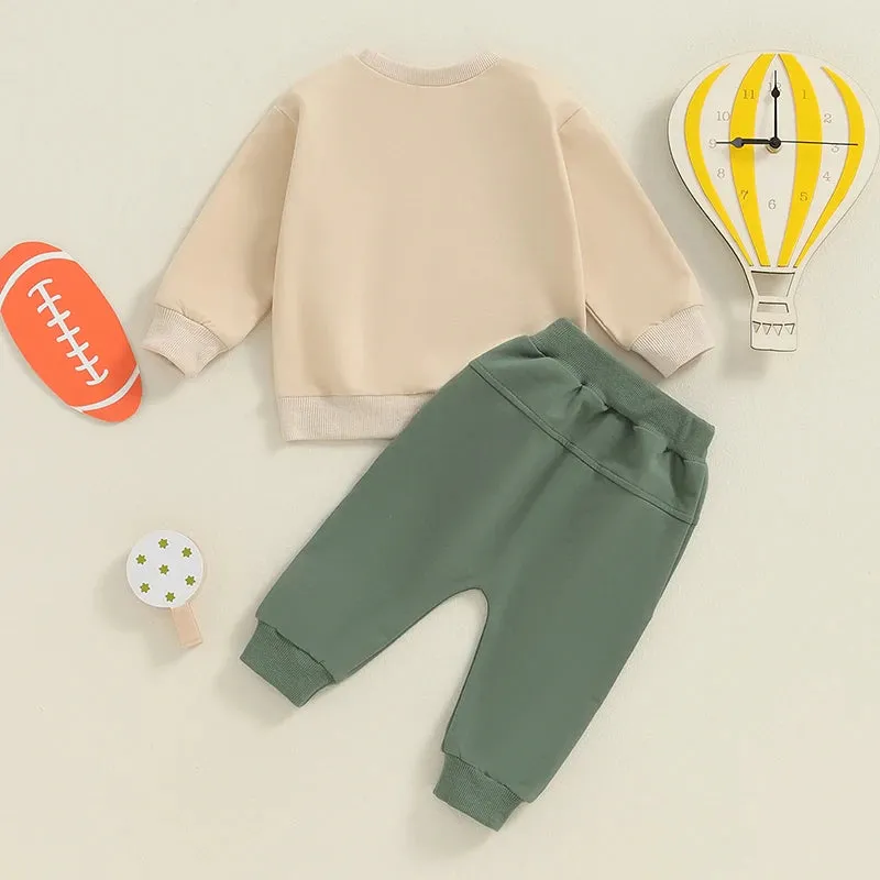 Baby Boy 2 Piece Farmer Fall Set