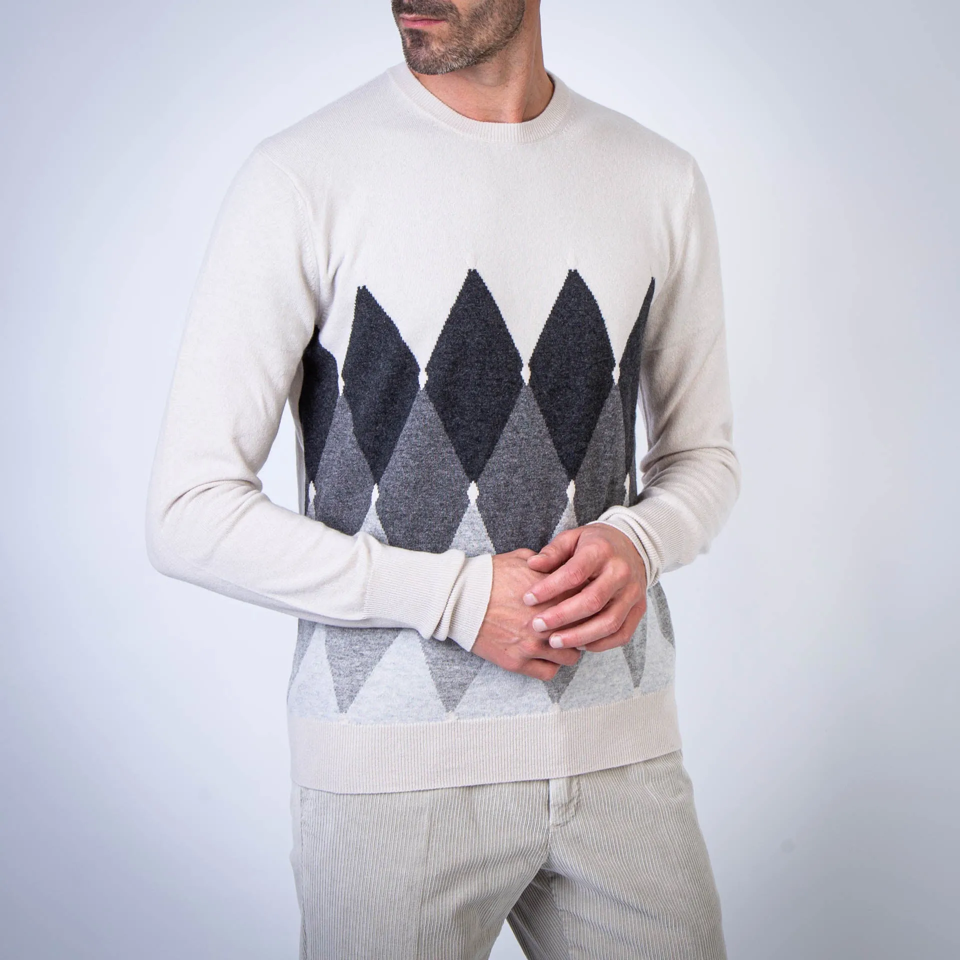 BALLANTYNE SWEATER B2P000 12KA8 98095 BEIGE