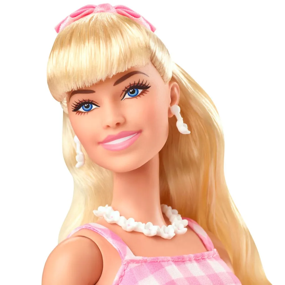 Barbie The Movie Doll Barbie in Pink Gingham Dress