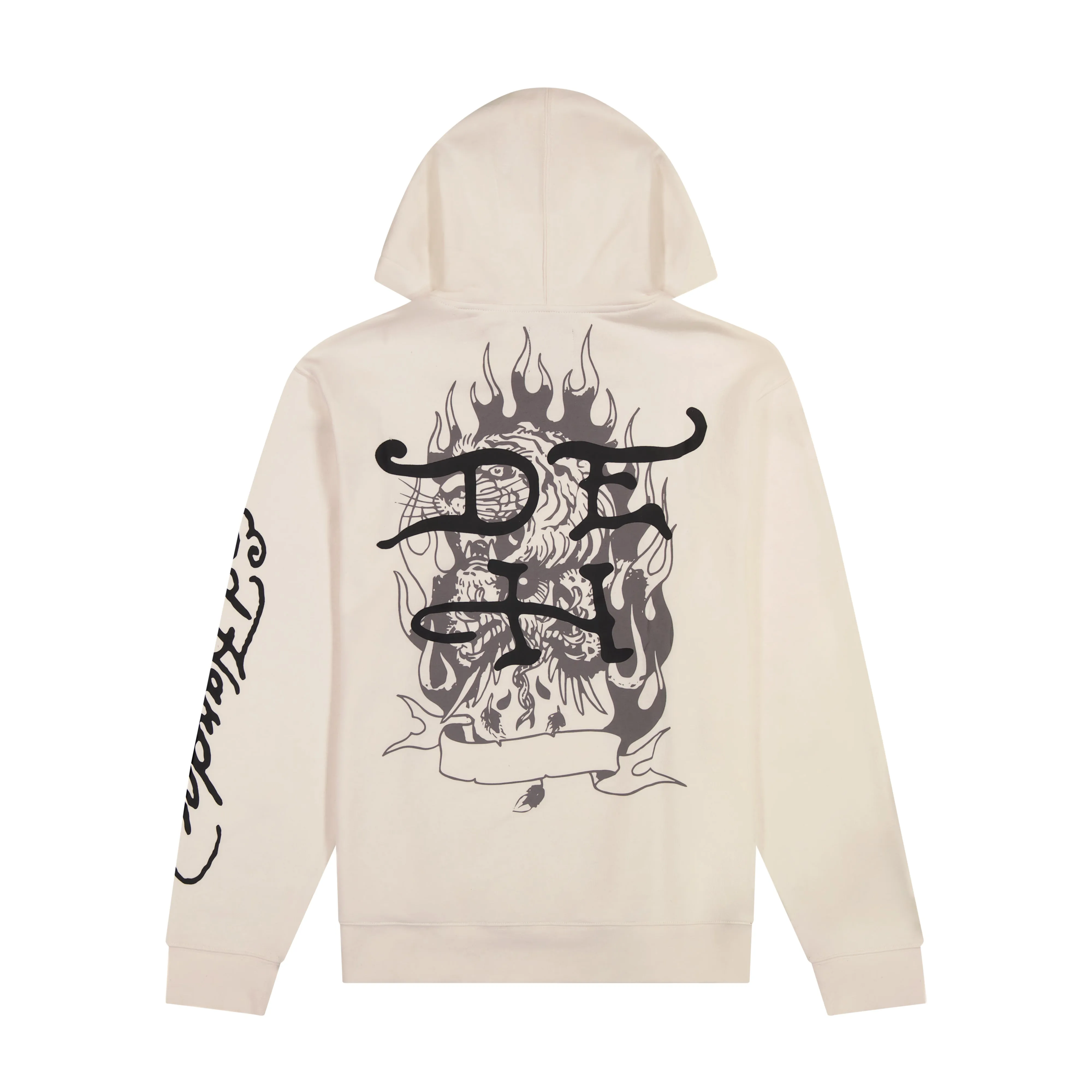 Battle Skull Mens Hoodie