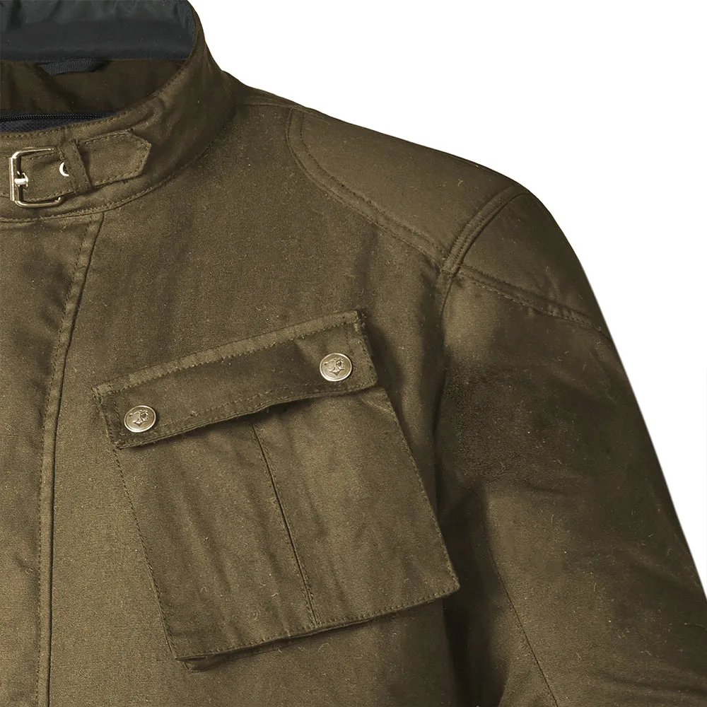 BELA Tectical Wax Cotton Urban Jacket Olive