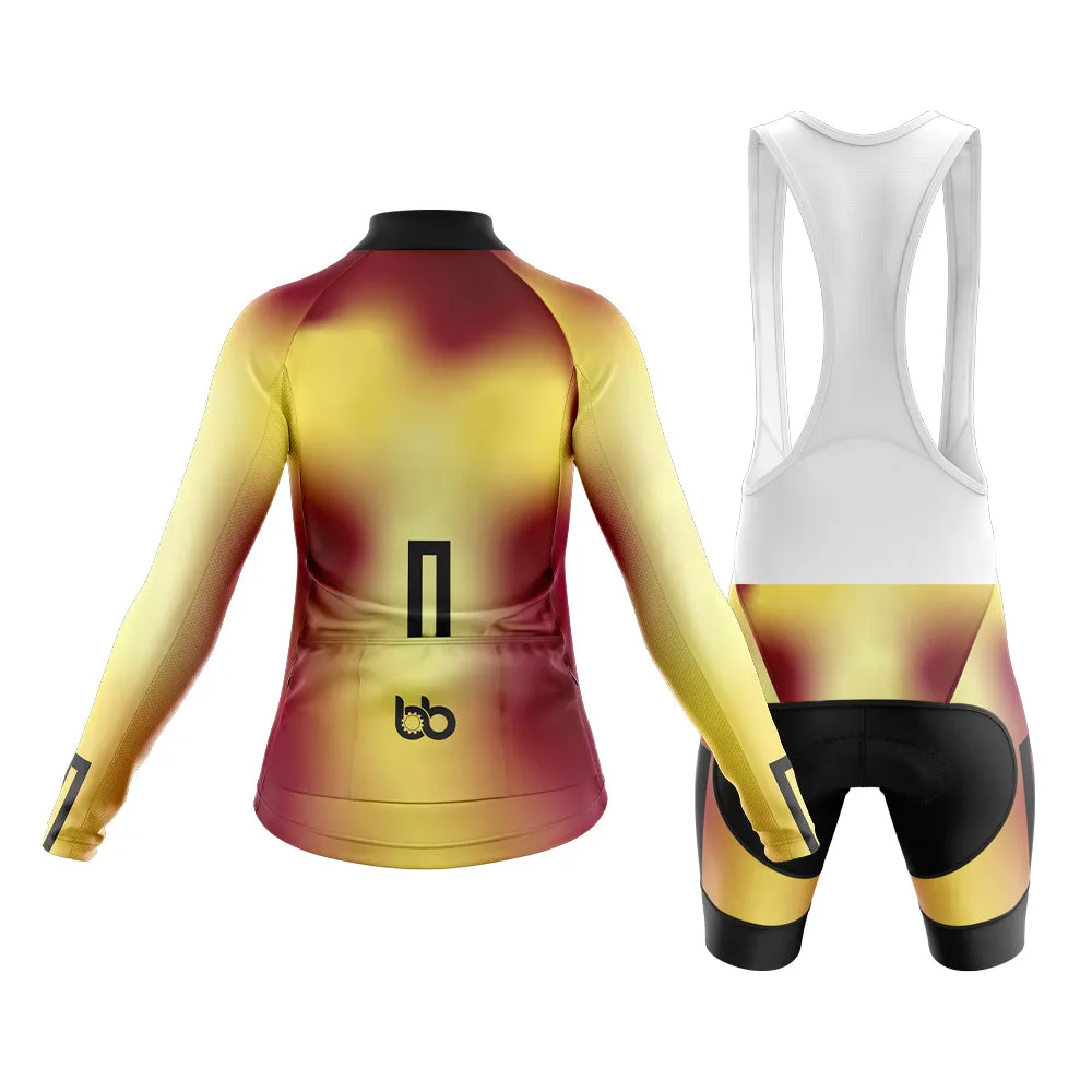 Bicycle Booth Prism (Yellow-Maroon) Club Cycling Kit