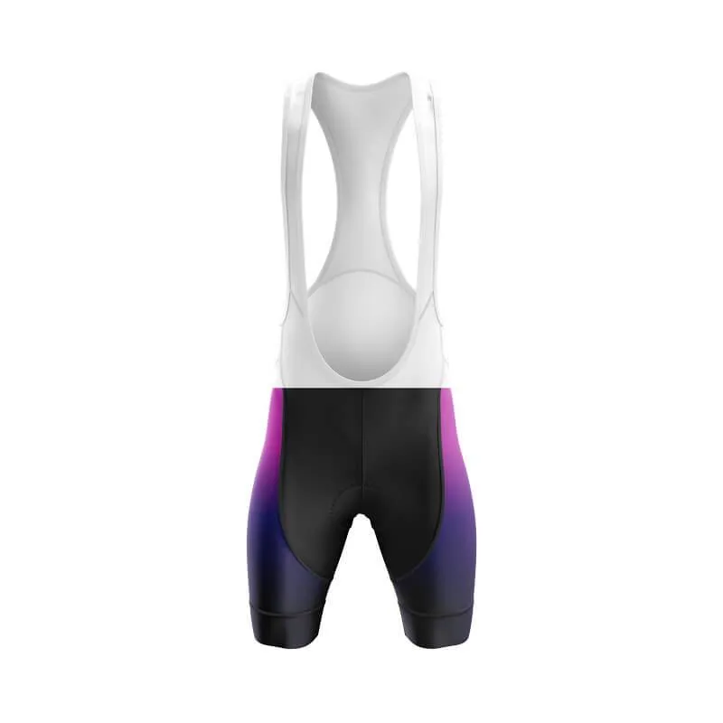 Black-Fluorescent Violet Gradient Shorts & Pants