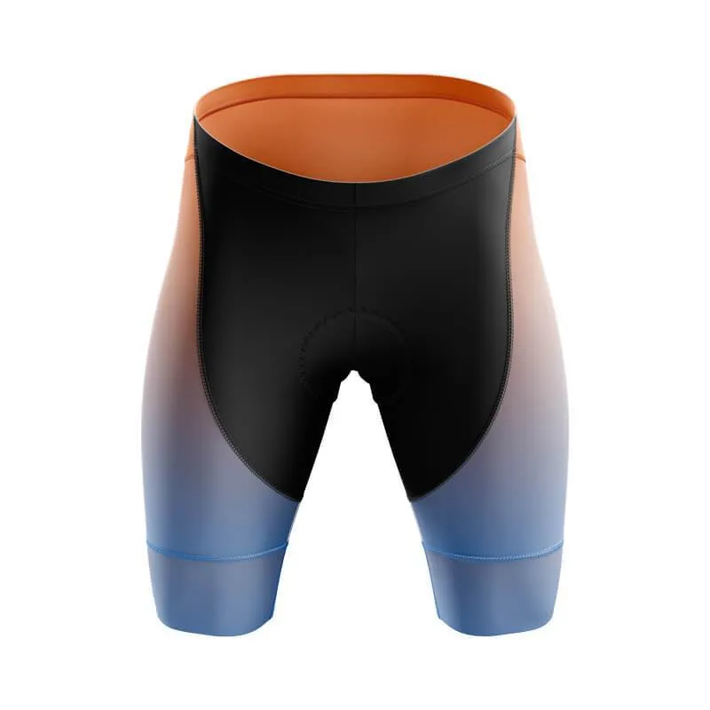 Blue Orange Gradient Shorts & Pants