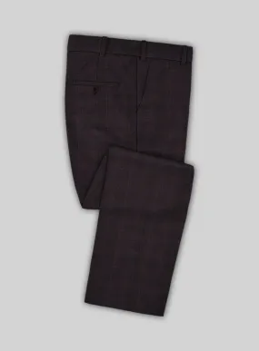 Bristol Rosalia Purple Checks Pants