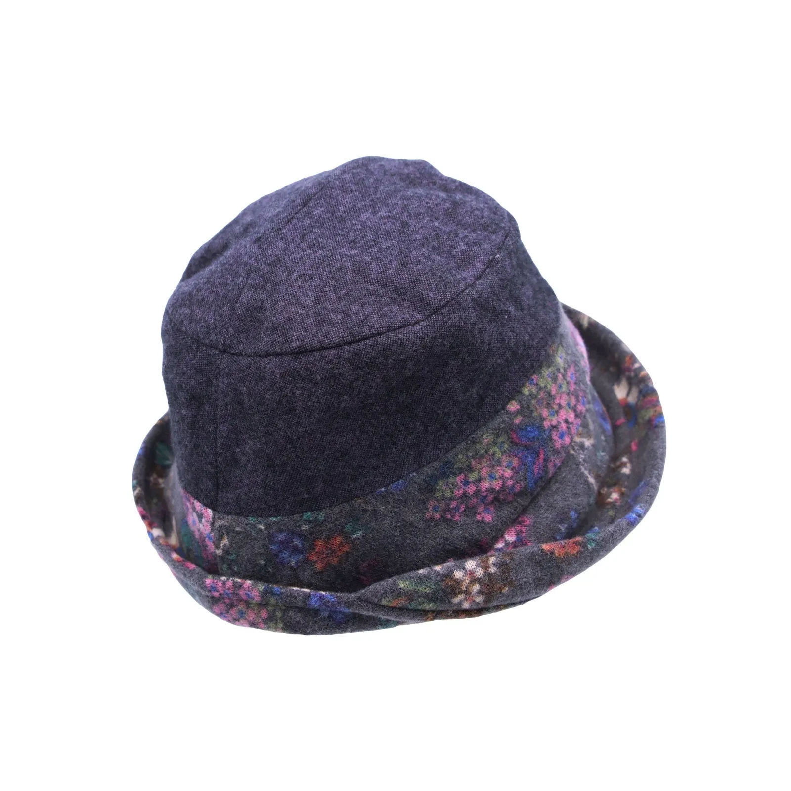 Bucket Hat Packable Floral Round Women Lady Simple Cap SLB1378