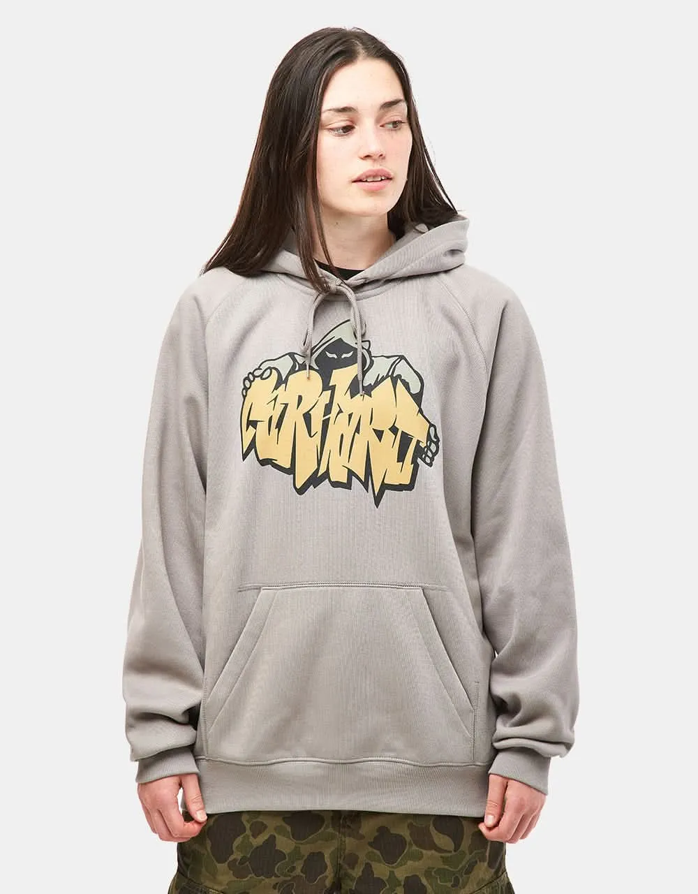 Carhartt WIP Hooded Yute Sweatshirt - Misty Grey