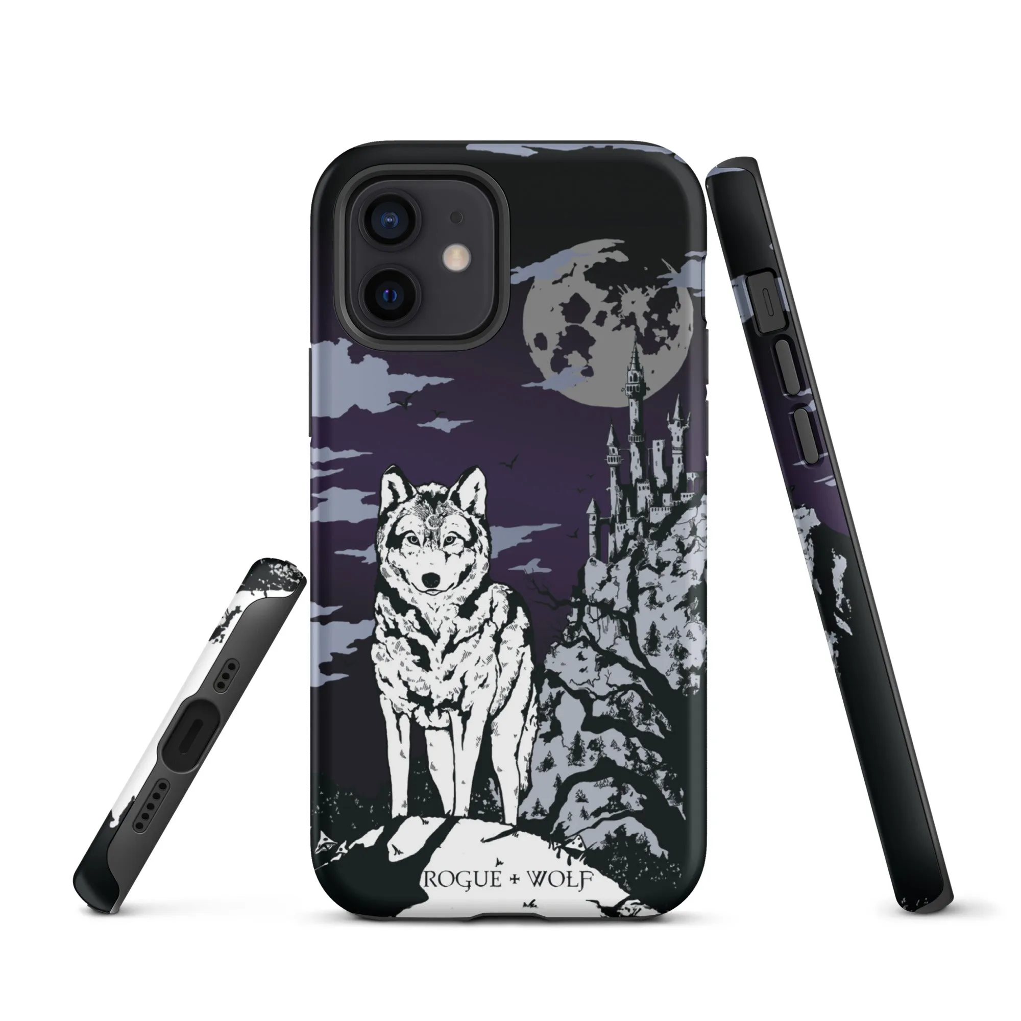 Castle Whitewolf Tough Phone Case for iPhone - Shockproof Anti-scratch Goth Witchy Phone Cover