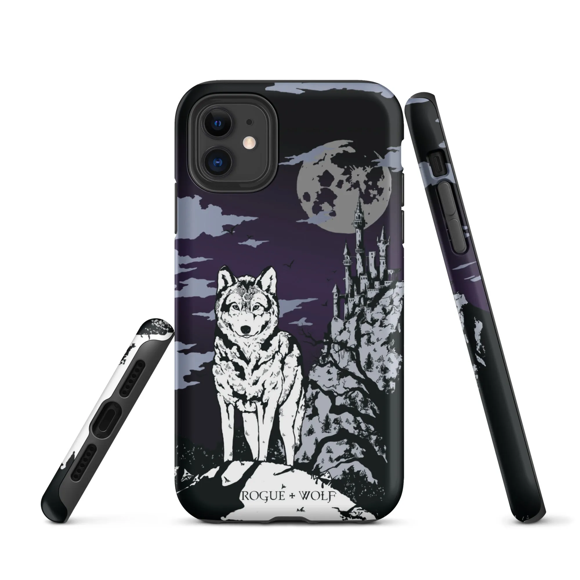 Castle Whitewolf Tough Phone Case for iPhone - Shockproof Anti-scratch Goth Witchy Phone Cover