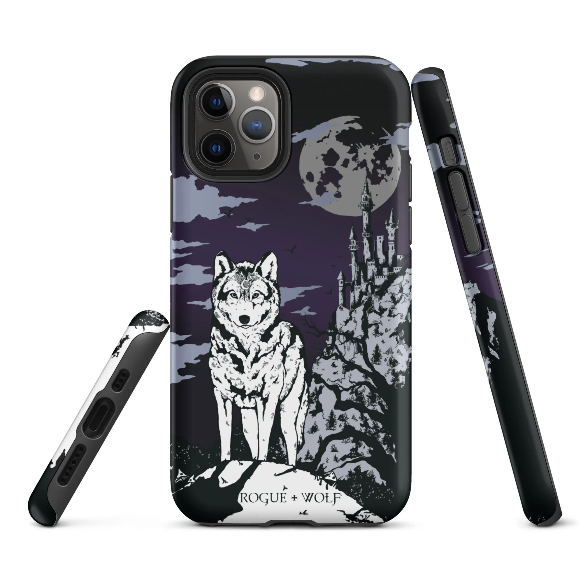 Castle Whitewolf Tough Phone Case for iPhone - Shockproof Anti-scratch Goth Witchy Phone Cover