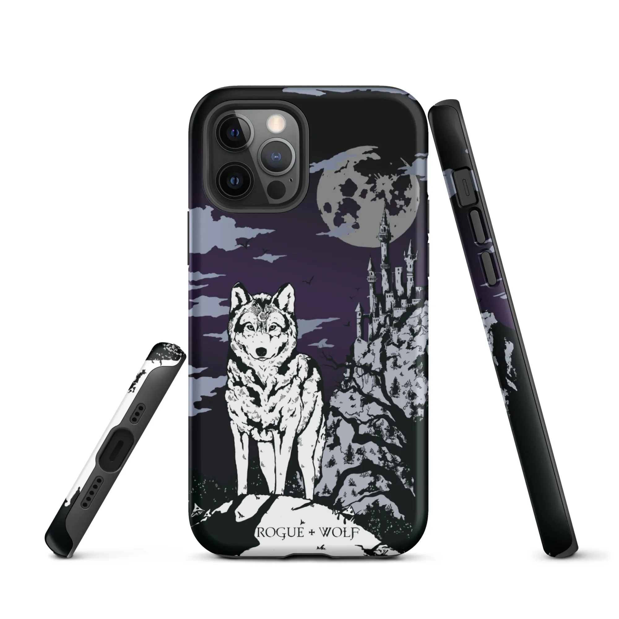 Castle Whitewolf Tough Phone Case for iPhone - Shockproof Anti-scratch Goth Witchy Phone Cover