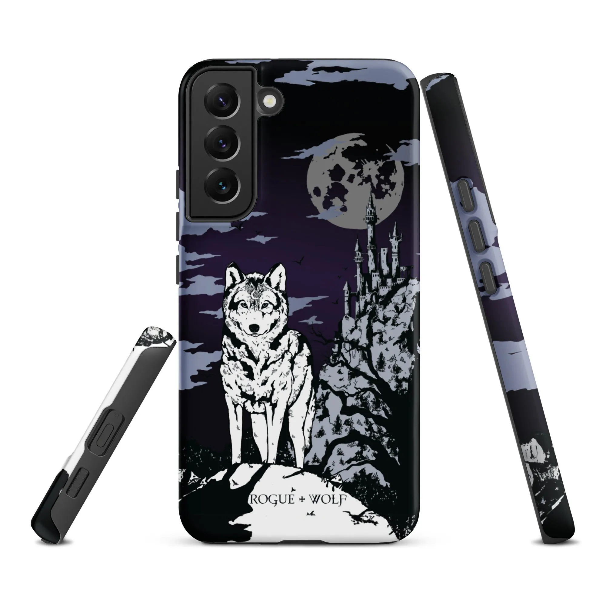 Castle Whitewolf Tough Phone Case for Samsung - Witchy Goth Anti-scratch Shockproof Accessories Cover