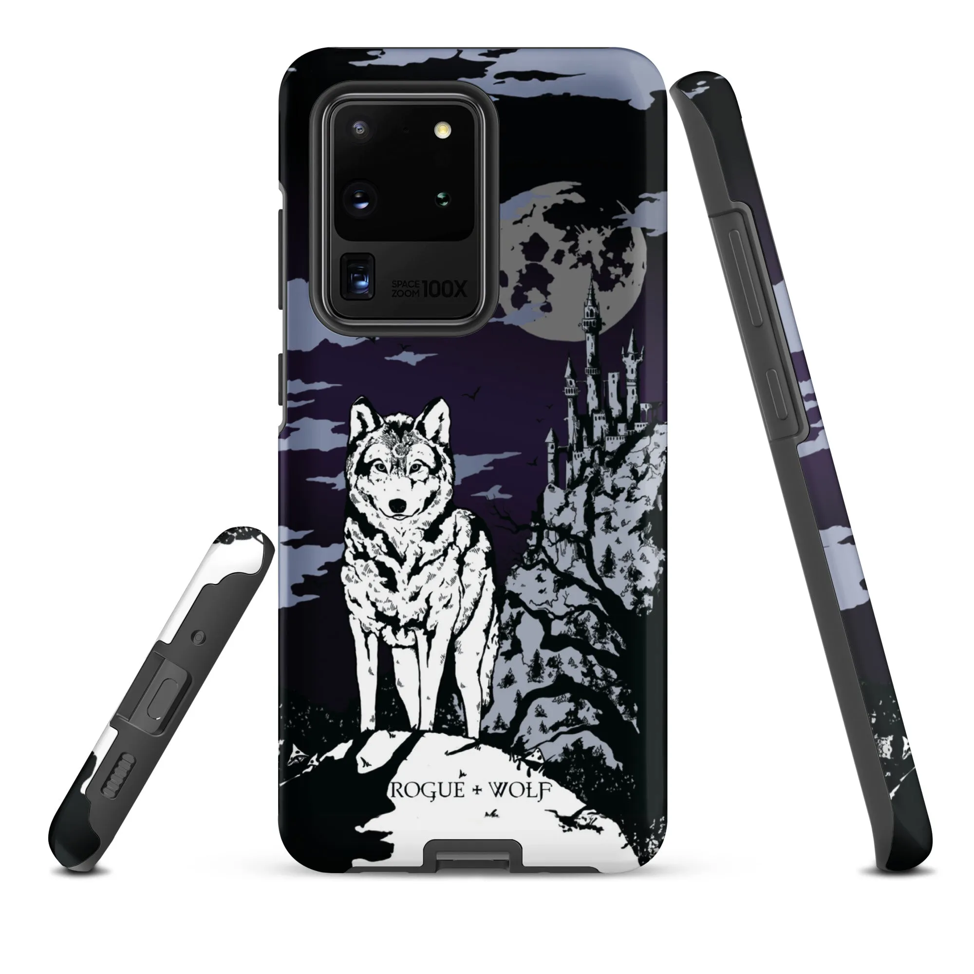 Castle Whitewolf Tough Phone Case for Samsung - Witchy Goth Anti-scratch Shockproof Accessories Cover