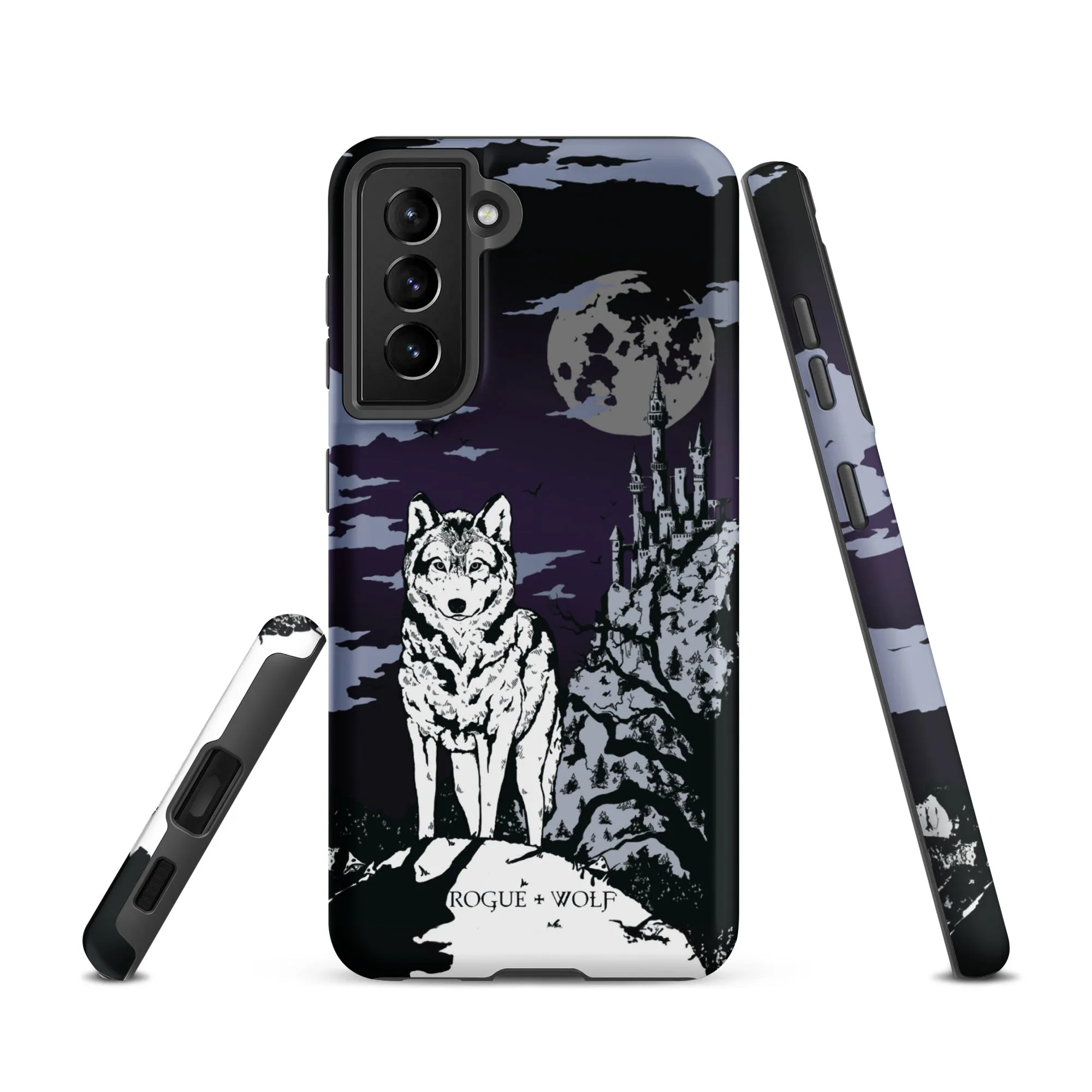 Castle Whitewolf Tough Phone Case for Samsung - Witchy Goth Anti-scratch Shockproof Accessories Cover