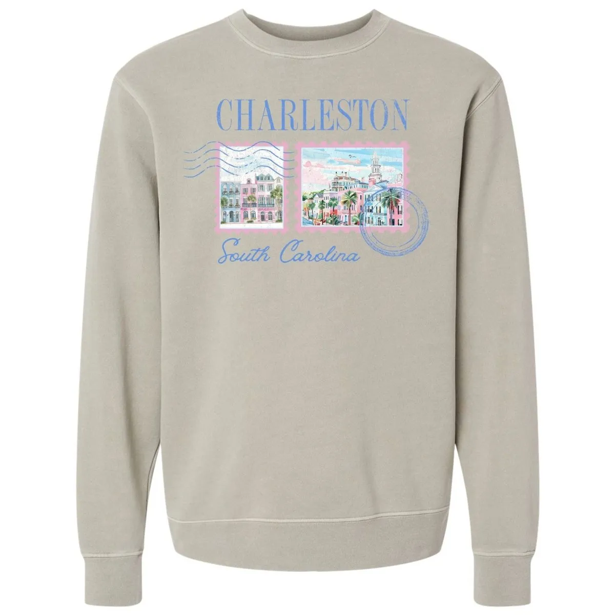 'Charleston Stamp' Cozy Crew