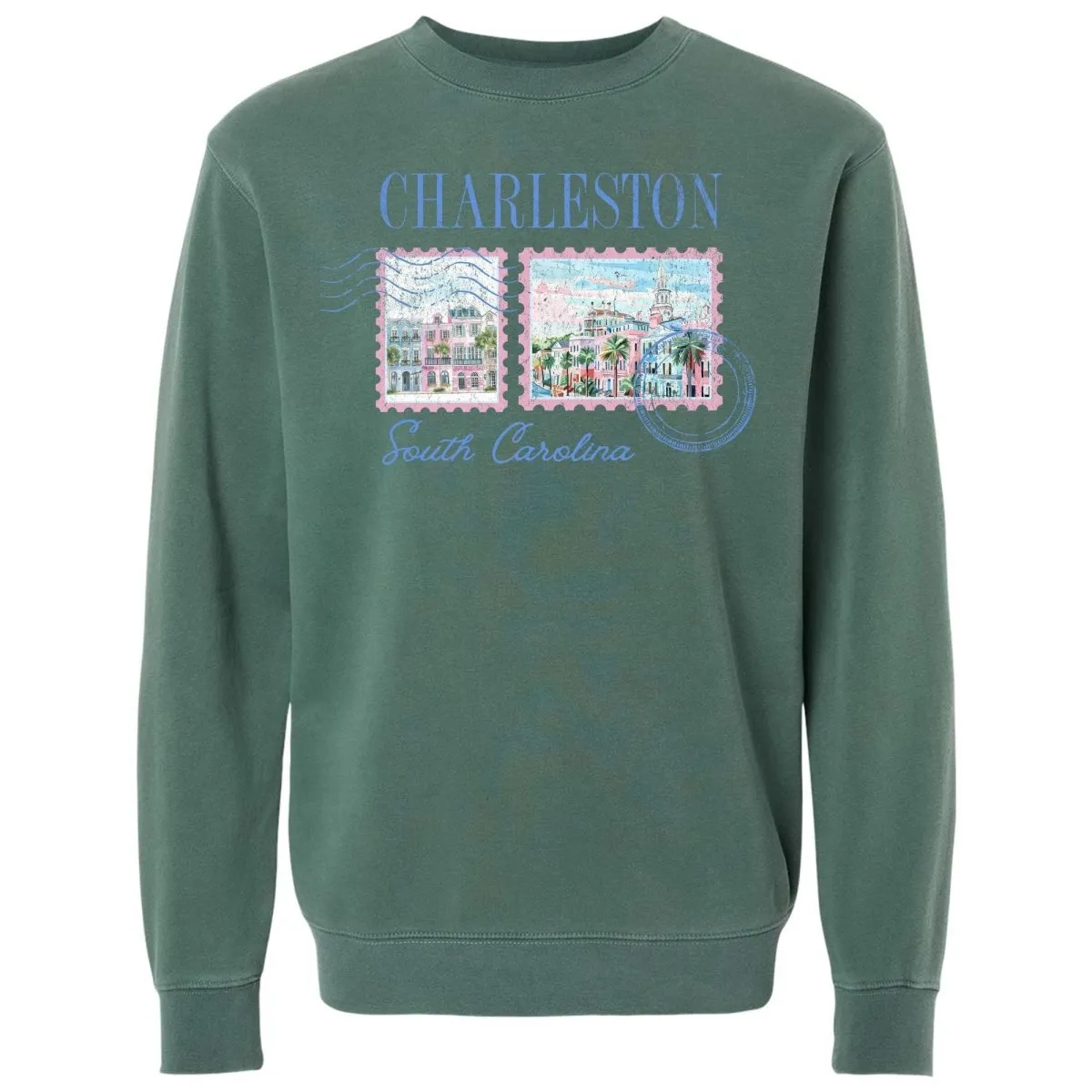 'Charleston Stamp' Cozy Crew