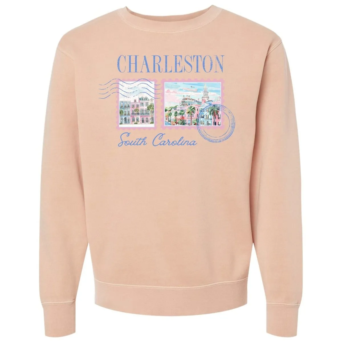 'Charleston Stamp' Cozy Crew