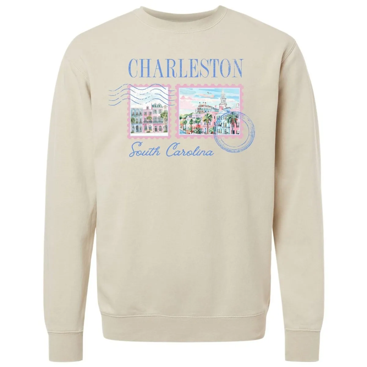 'Charleston Stamp' Cozy Crew