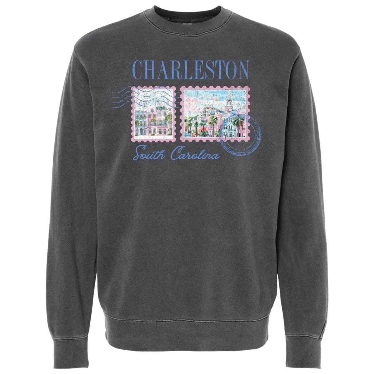 'Charleston Stamp' Cozy Crew