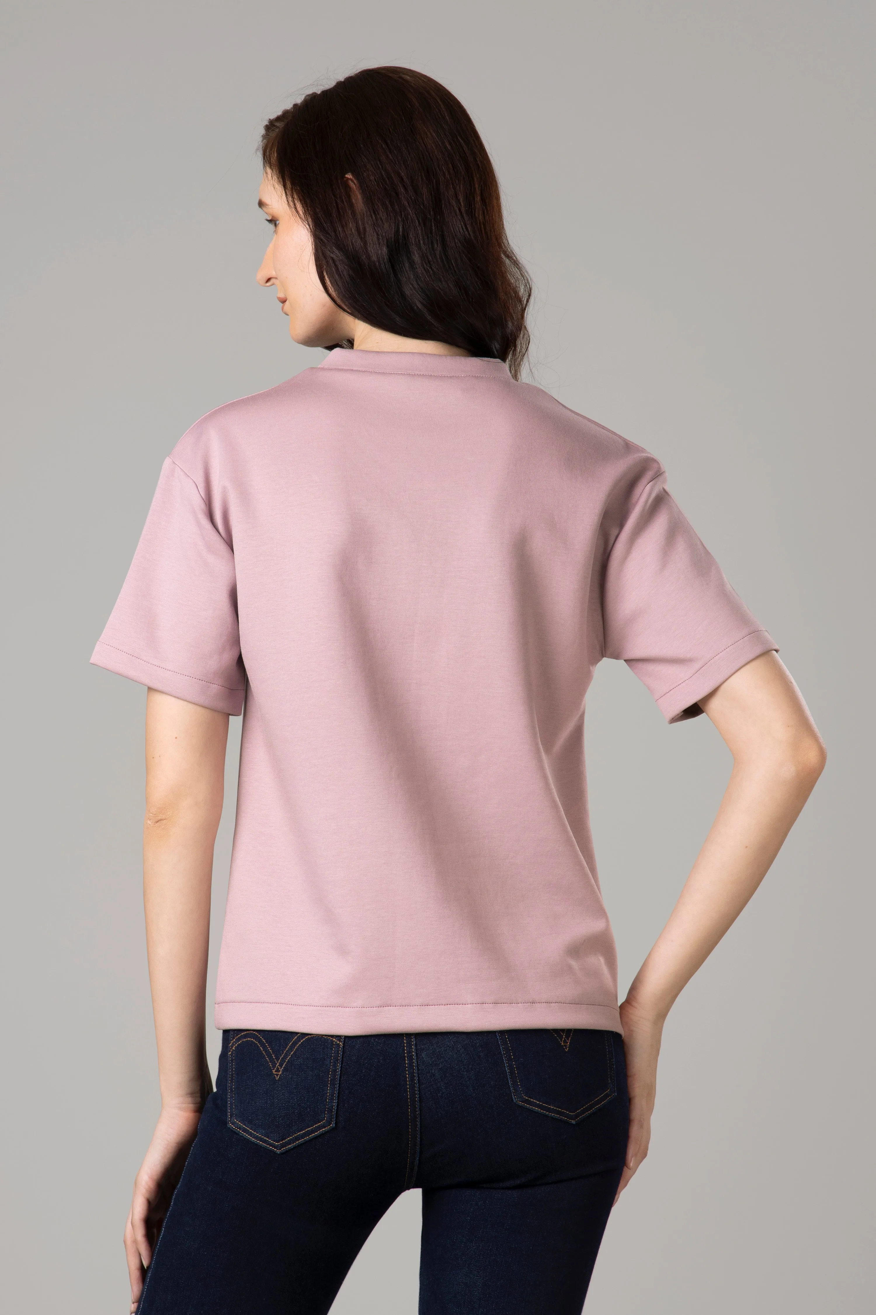 Classic Plain T-Shirt For Women