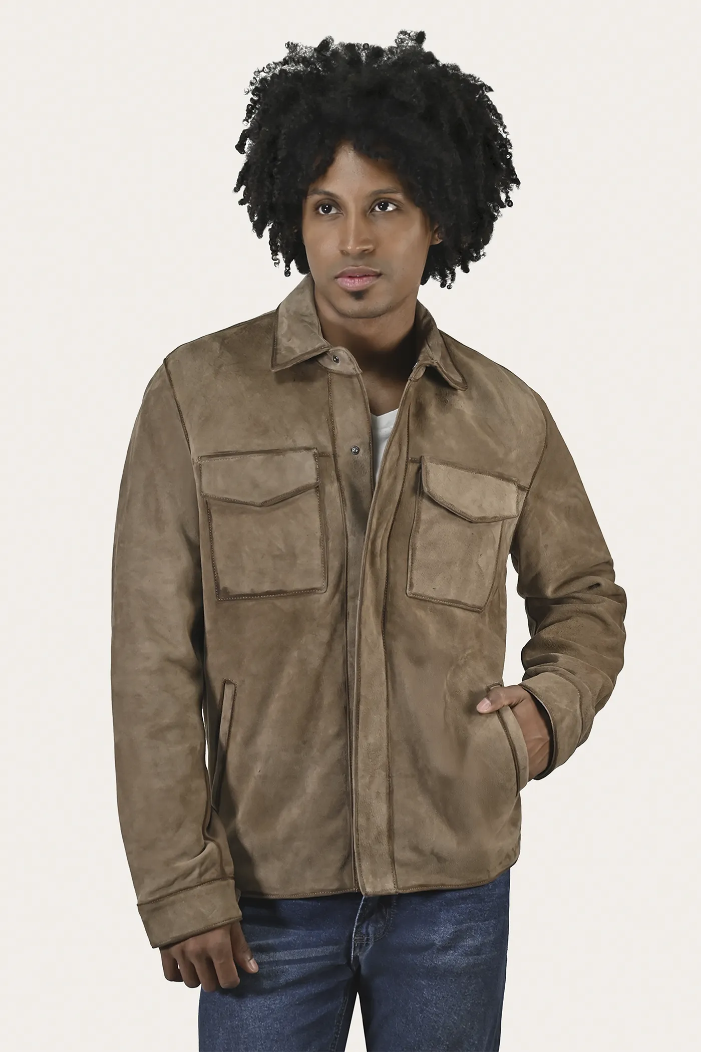 Classic Suede Shacket