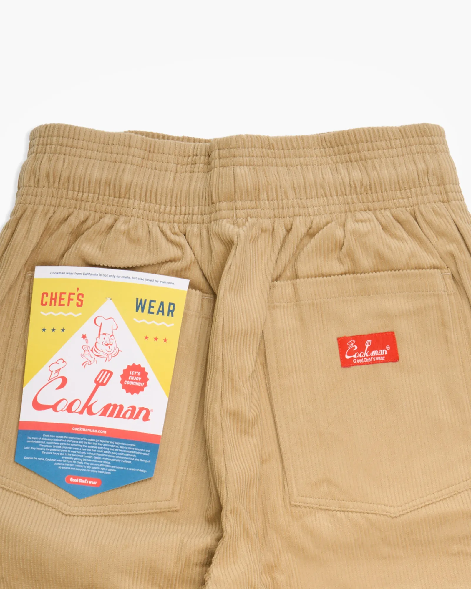 Cookman Chef Pants - Corduroy Beige