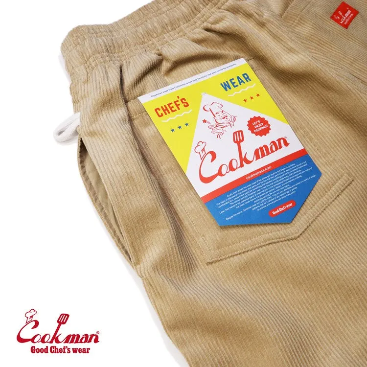 Cookman Chef Pants - Corduroy : Beige