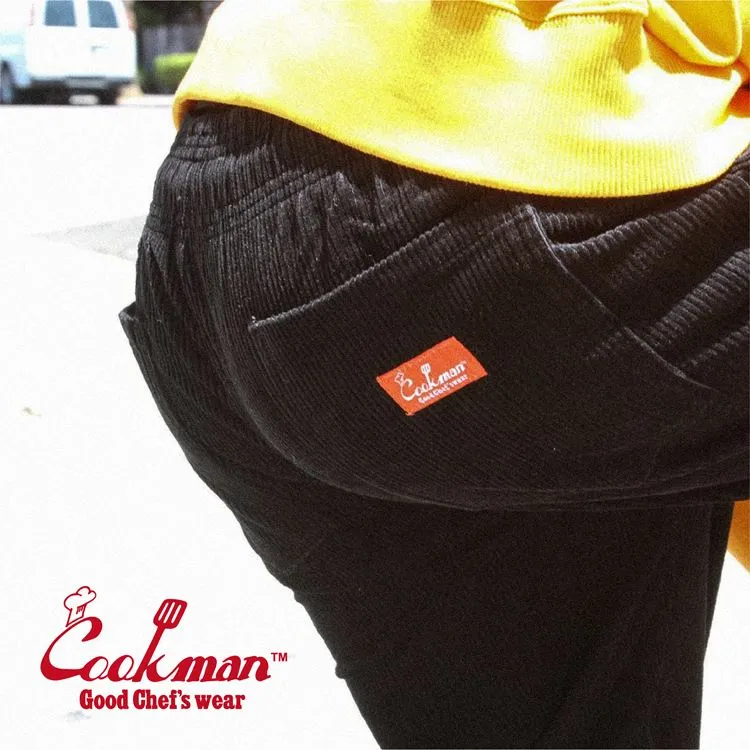 Cookman Chef Pants - Corduroy : Black