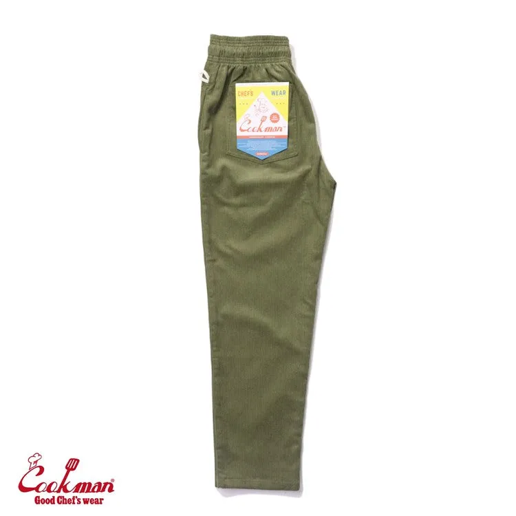 Cookman Chef Pants - Corduroy : Olive