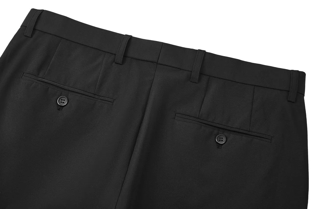 Cool Touch Quick Dry Twill Formal Pants in Smart Fit