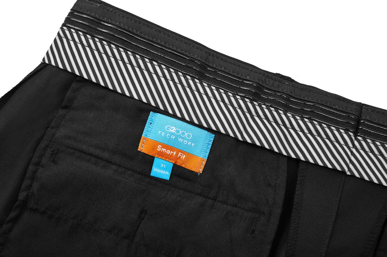 Cool Touch Quick Dry Twill Formal Pants in Smart Fit