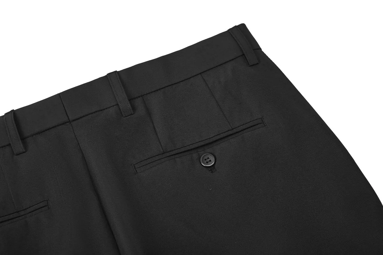 Cool Touch Quick Dry Twill Formal Pants in Smart Fit