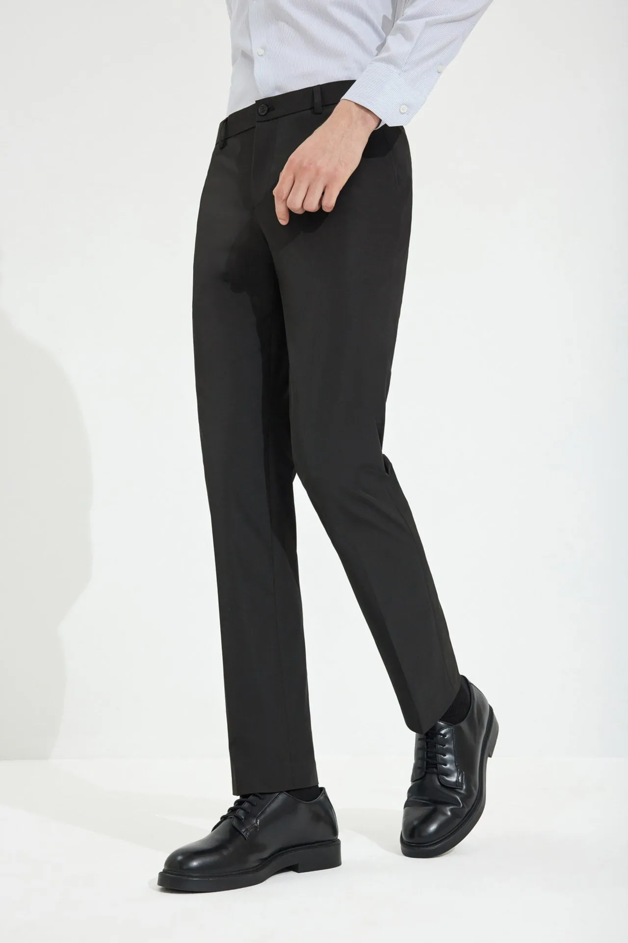 Cool Touch Quick Dry Twill Formal Pants in Smart Fit