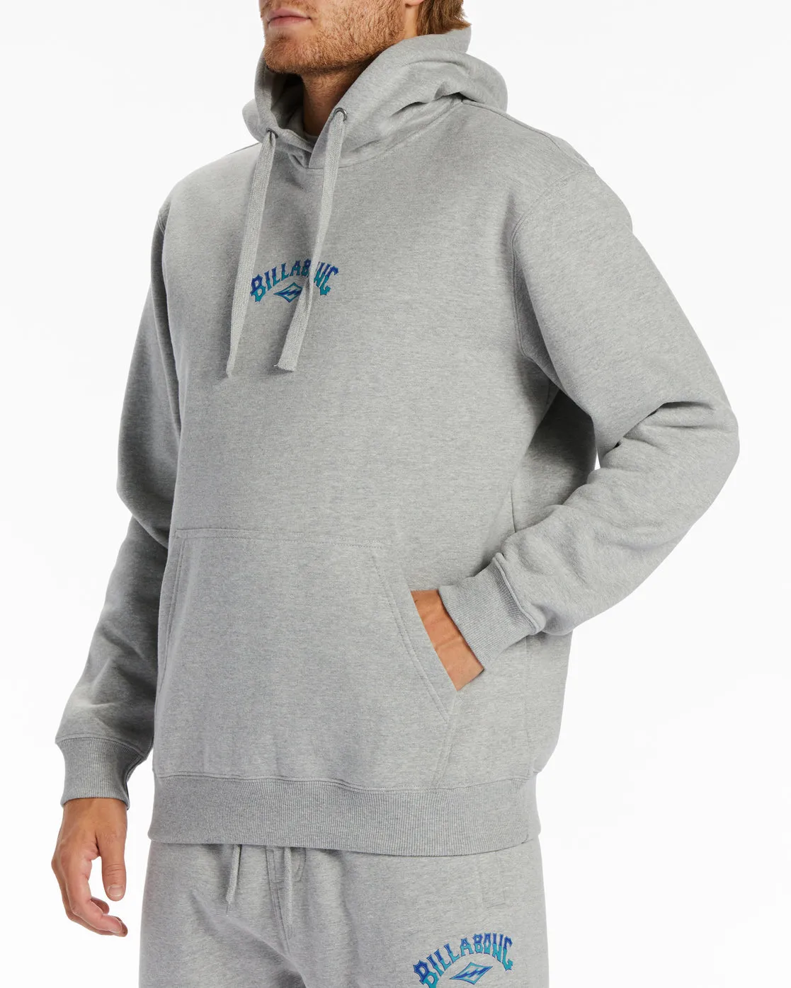 Core Arch Hoodie - Light Grey Heather