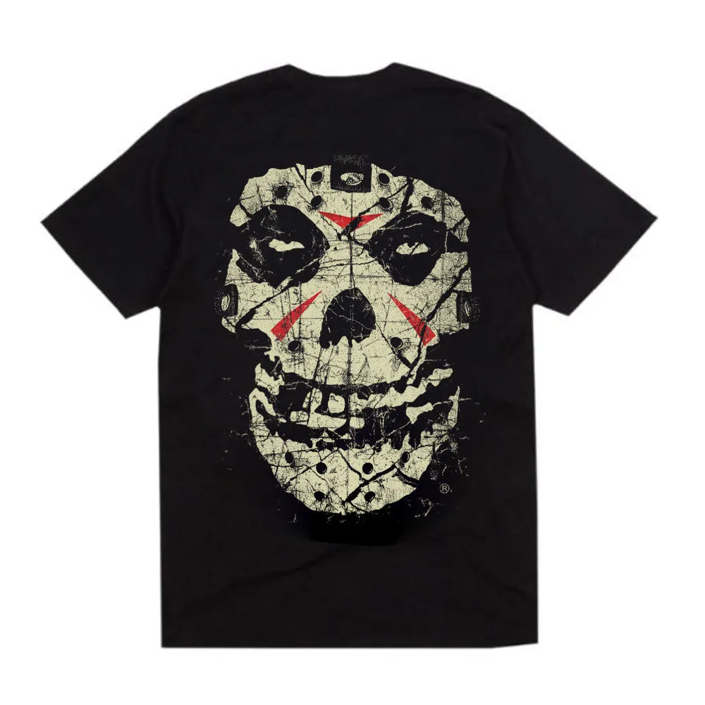 Crystal Lake Fiend Machete Black Tee