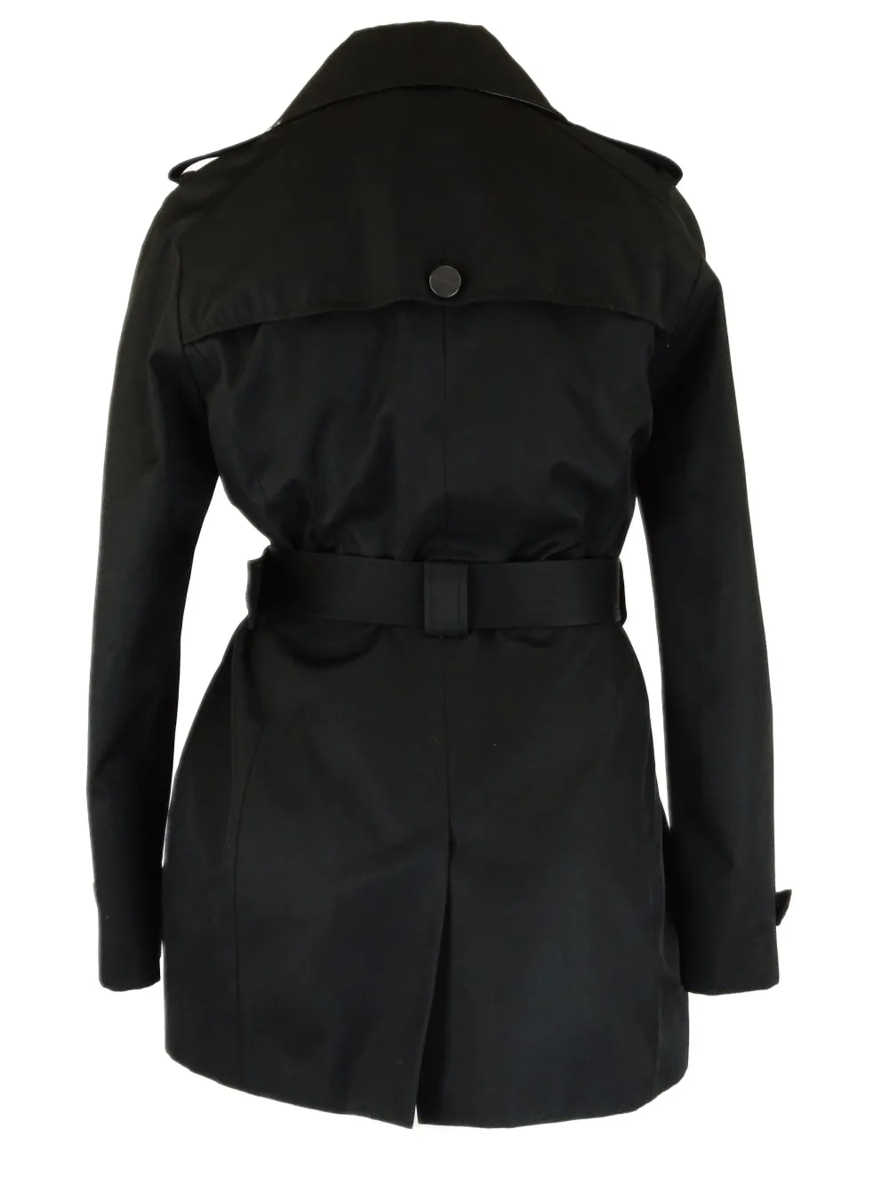 David Lawrence Black Trench Coat 12