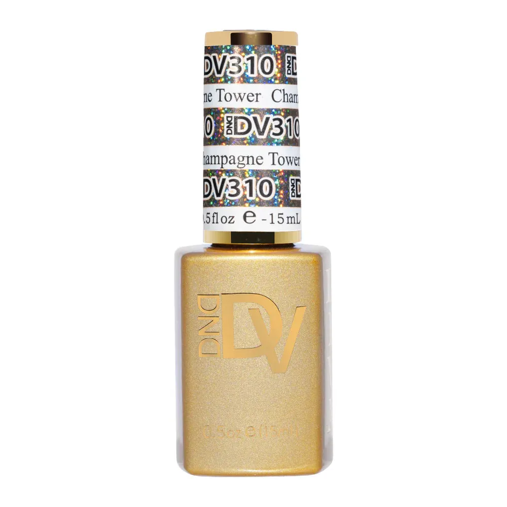 DND Diva Platinum Gel - 310 Champagne Tower