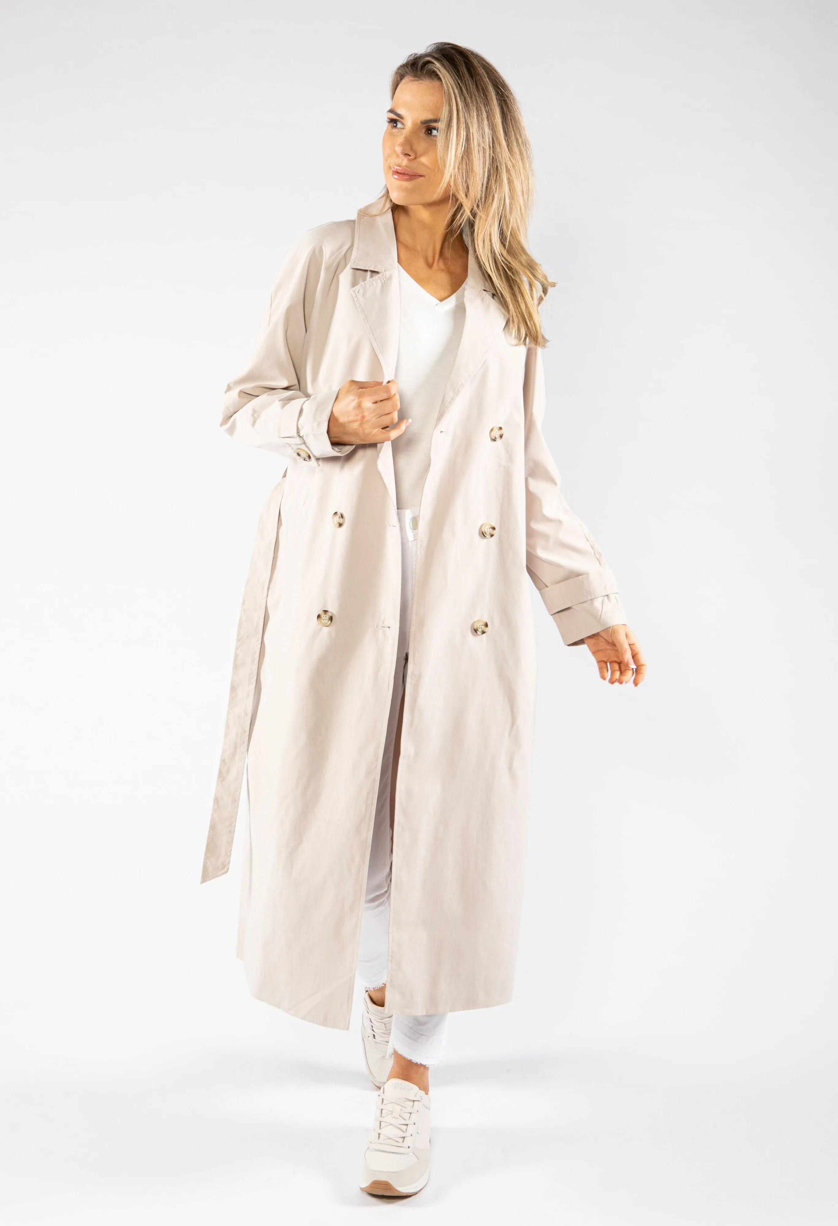 Double Breasted Trench Coat