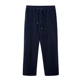 Easy-Going Pants (Navy Corduroy)