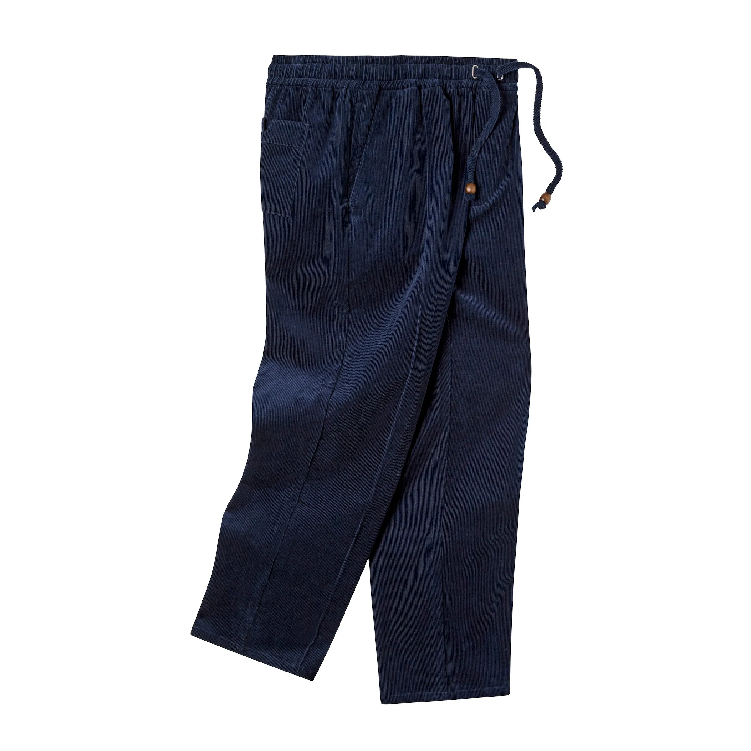 Easy-Going Pants (Navy Corduroy)