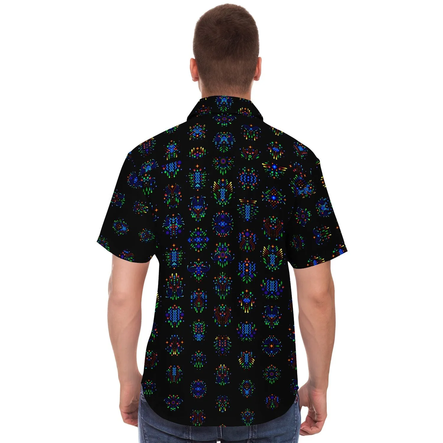 ELEMENTAL SPRITES | Short Sleeve Button Down Shirt | TAS